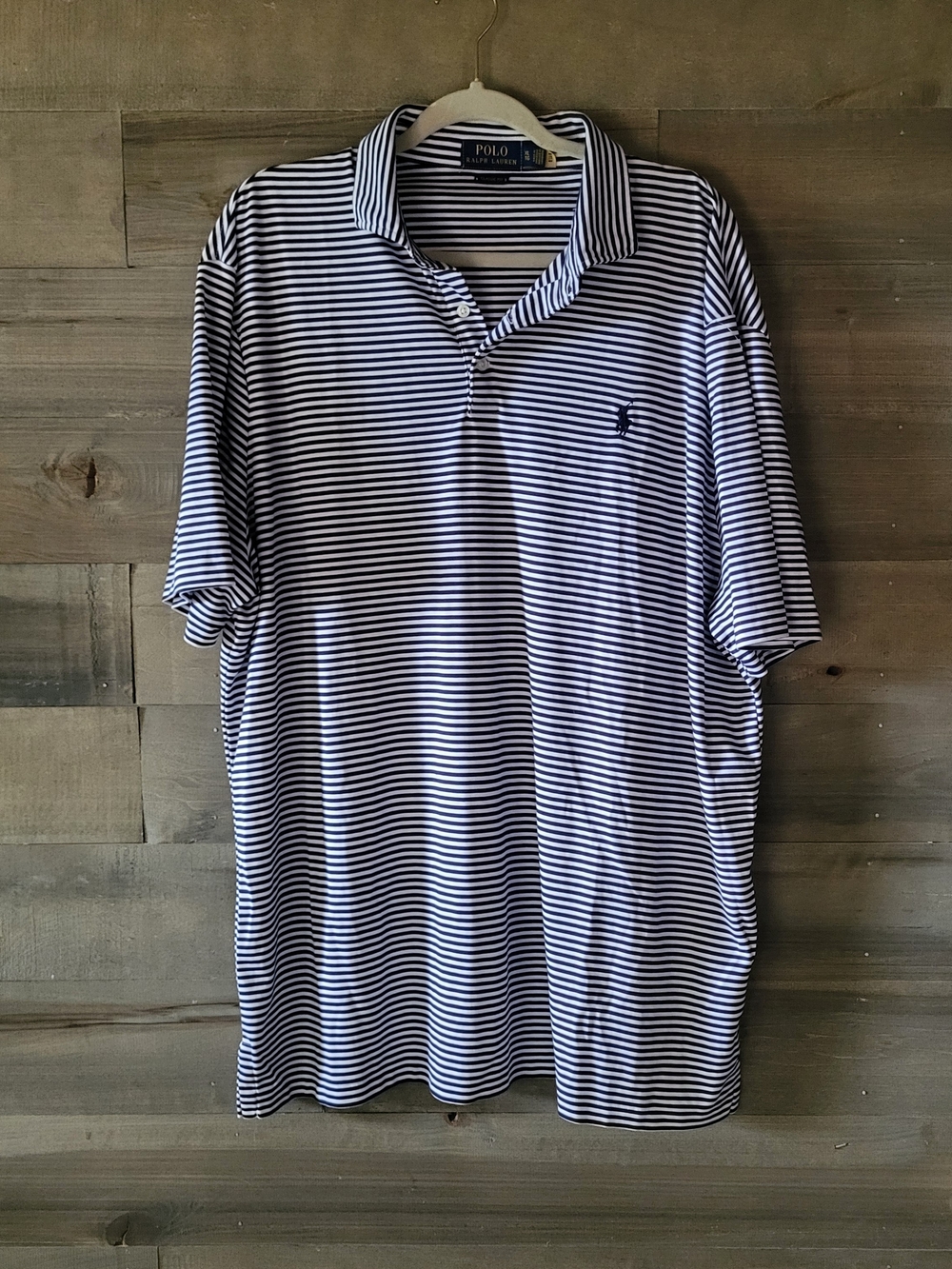 Ralph Lauren Men's Striped Polo Size XL FLAWS